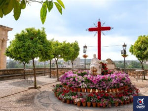 Cruces de Mayo en Córdoba Hermandad Santo Sepulcro