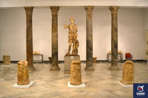 Sculptures in the Archaeological Museum of Seville