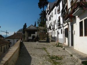 Barrio del Realejo en Granada