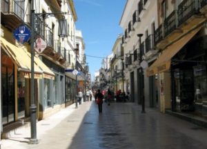 Espinel street in the Barrio Nuevo of Ronda