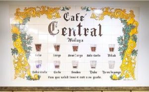 Cafe central Malaga