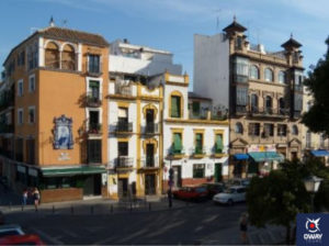 Calle del centro de Sevilla