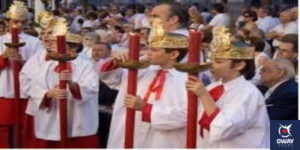 Niños carráncanos en la procesión de Sevilla