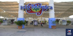 Entrance to Isla Magica in Seville