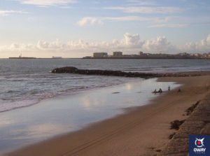 Espigón de la Playa de la Victoria, Cádiz