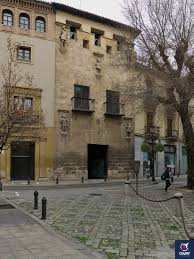Fachada de la Casa de los tiros, barrio del Realejo, Granada