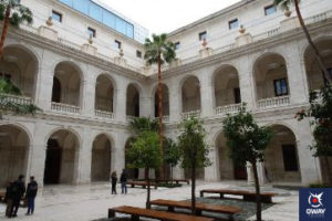 Patio del Museo de Málaga