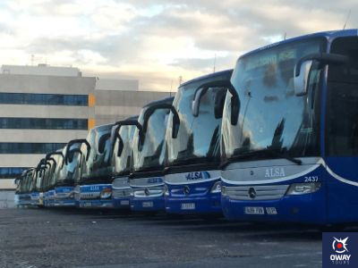 Autobuses ALSA a Granada
