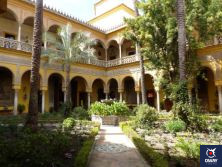 Main Courtyard of the House of the Dueñas in Seville