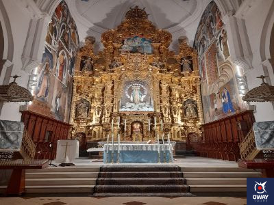 High altarpiece of the Church of San Francisco de Ecija