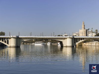 The Bridge of San Telmo in Seville today 