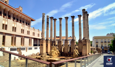 Córdoba en época romana templo