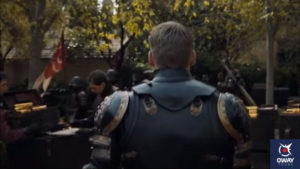 Jaime Lannister entra en Altojardín