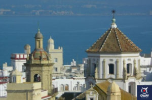 Panoramic view of Cádiz