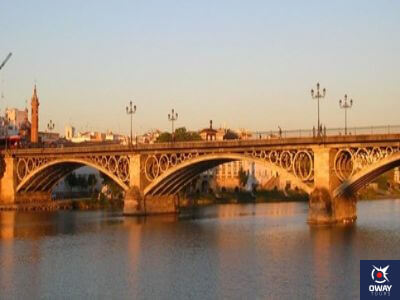 atardecer puente triana