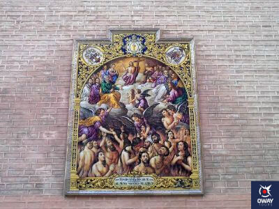 azulejo el pájaro de san pedro (Sevilla)