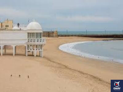 Playa de la Caleta en Cádiz
