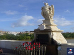 San Rafael en Córdoba en el Puente Romano
