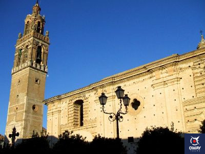 Beautiful façade of one of the most famous churches in Ecija