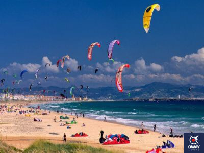 Imagen de una playa de Tarifa