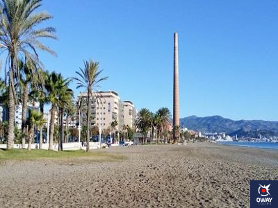 Playa de la misericordia Málaga
